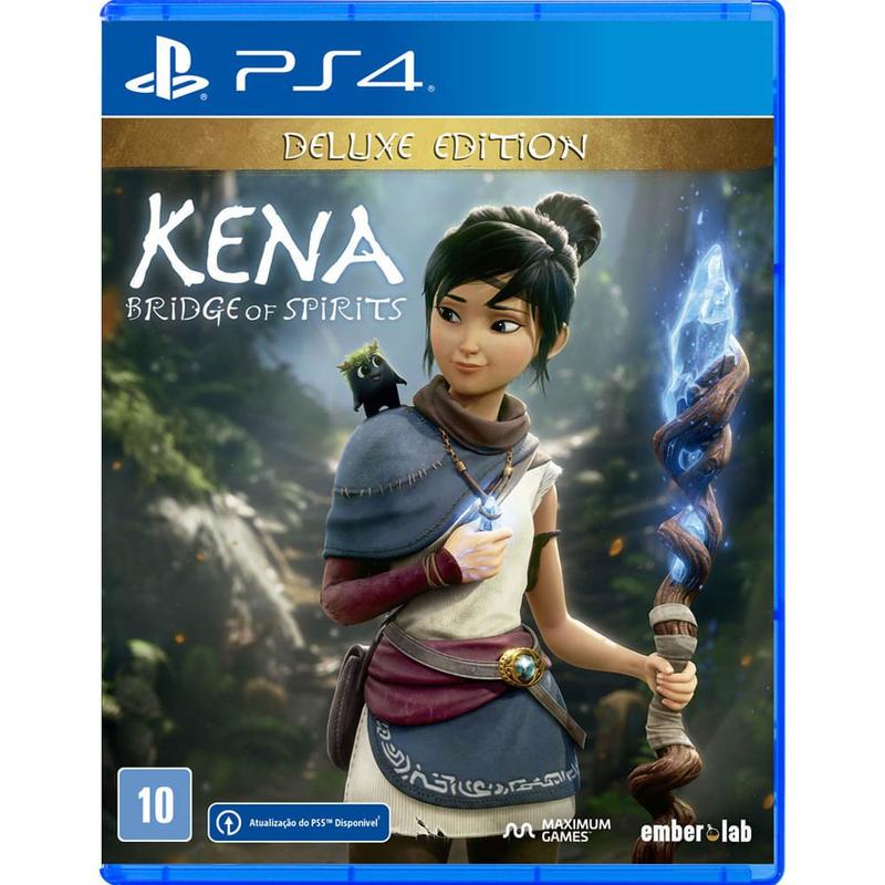 Imagem do produto Kena: Bridge of Spirits - Deluxe Edition PS4 - Físico em Magazine Luiza